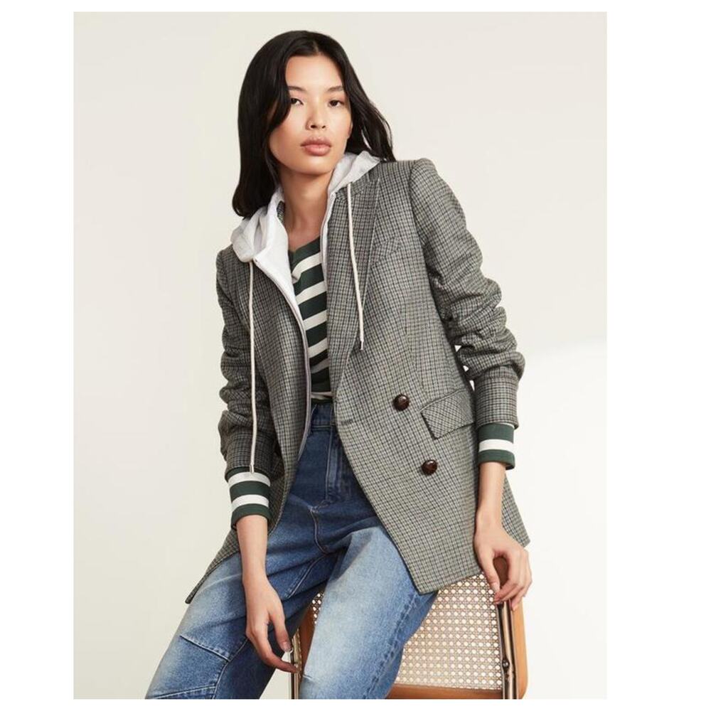 NEW Veronica Beard Pyle Dickey Wool Blend Jacket Size 14 - Picture 16 of 16